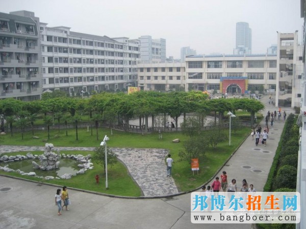 浙江育英職業(yè)技術(shù)學院校園一角3907