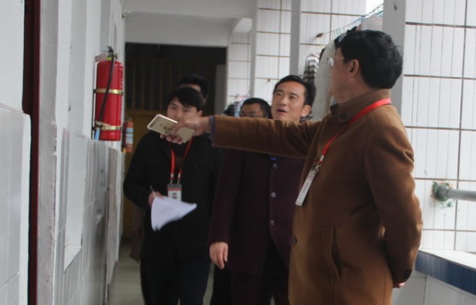 瀘州市工業(yè)技工學校開展校園安全大檢查凈化校園安全環(huán)境