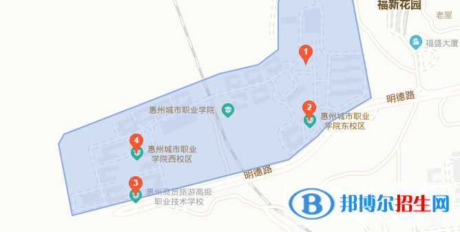 惠州城市職業(yè)學(xué)院地址在哪里