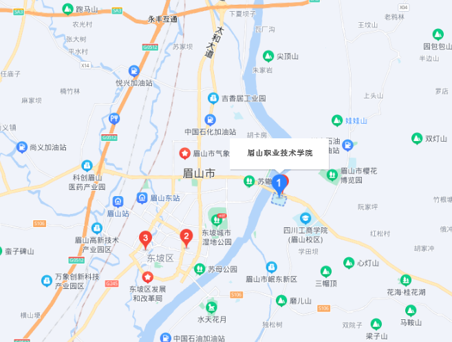 眉山職業(yè)技術學院地址在哪里