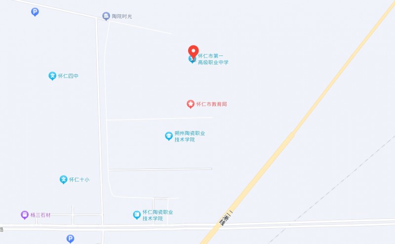 懷仁縣第一高級職業(yè)中學(xué)地址，乘車路線