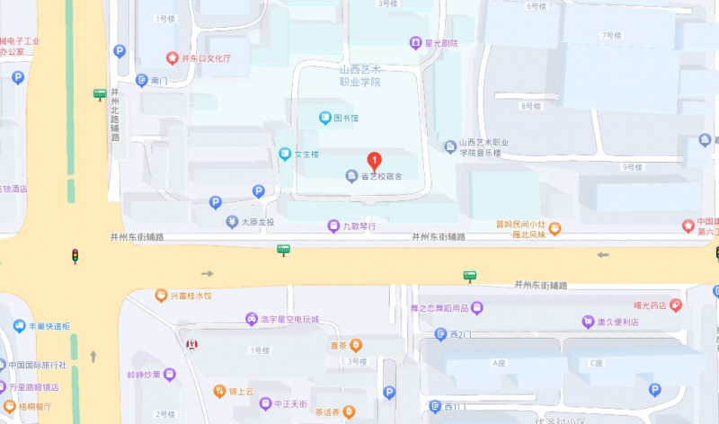 山西藝術(shù)職業(yè)學(xué)院附屬中等藝術(shù)學(xué)校地址，乘車(chē)路線