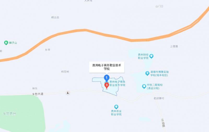貴州電子商務(wù)職業(yè)技術(shù)學(xué)院中職部地址，乘車路線