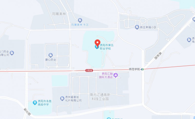 貴陽市烏當(dāng)區(qū)中等職業(yè)學(xué)校地址，乘車路線